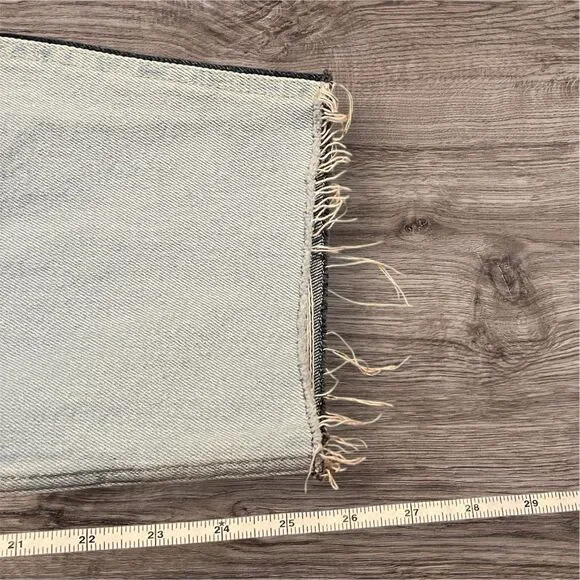 Hollister Two Toned Ultra‎ High Rise Mom  Jeans Womens Size 32x27 - Picture 4 of 6